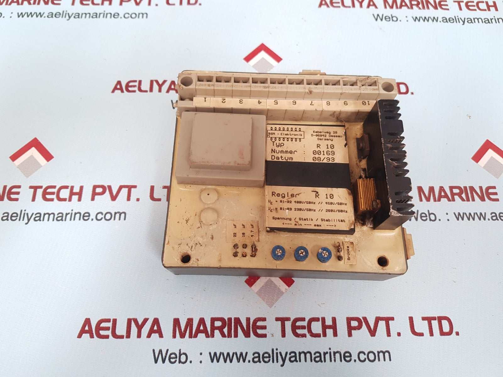 Rsm-elektronik r10 automatic voltage regulator 