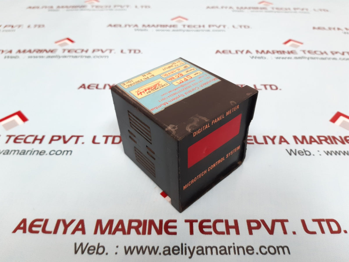 Microtech dpm digital panel meter – Aeliya Marine