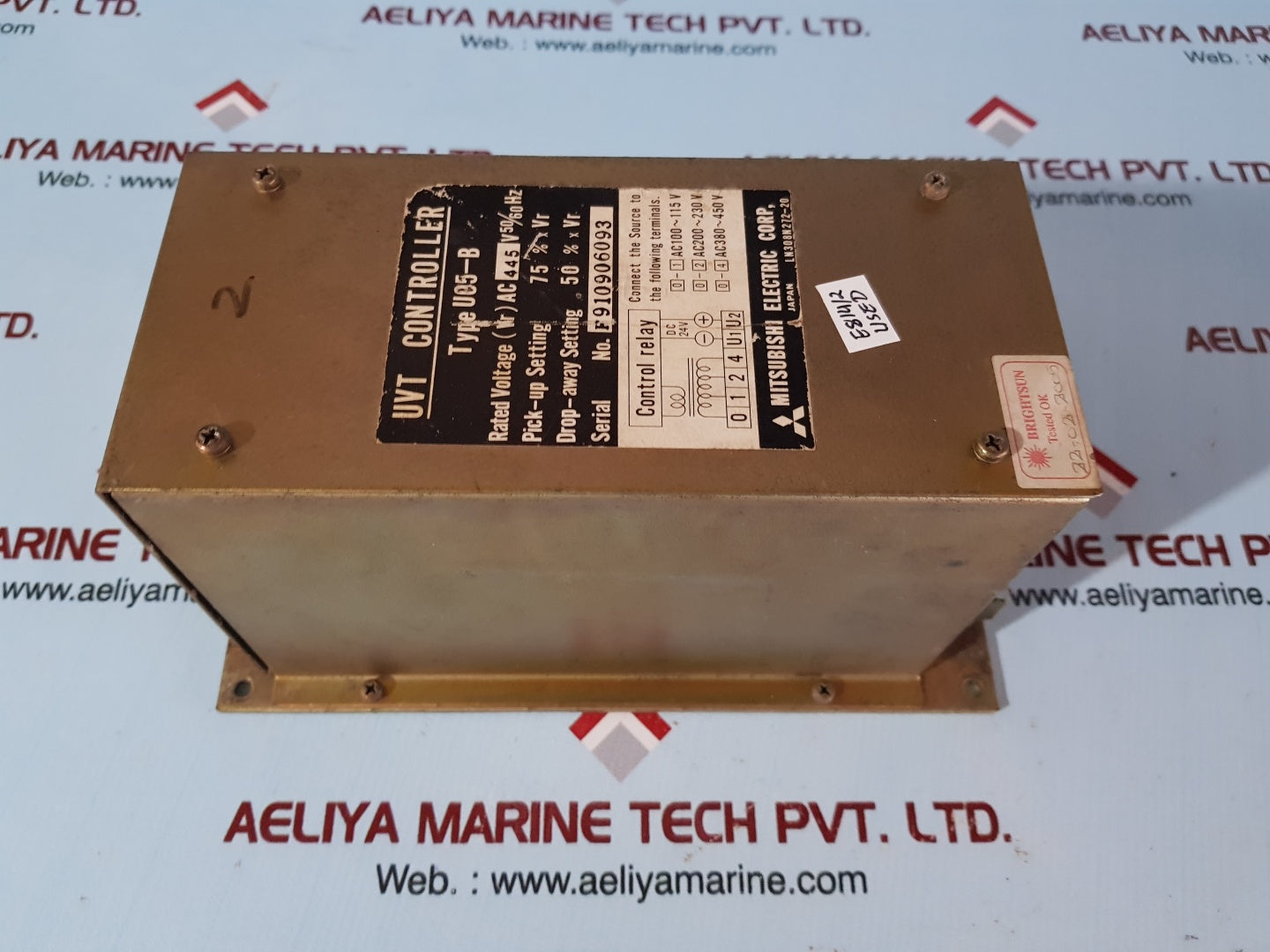 Mitsubishi u05-b uvt controller 445v 50/60hz