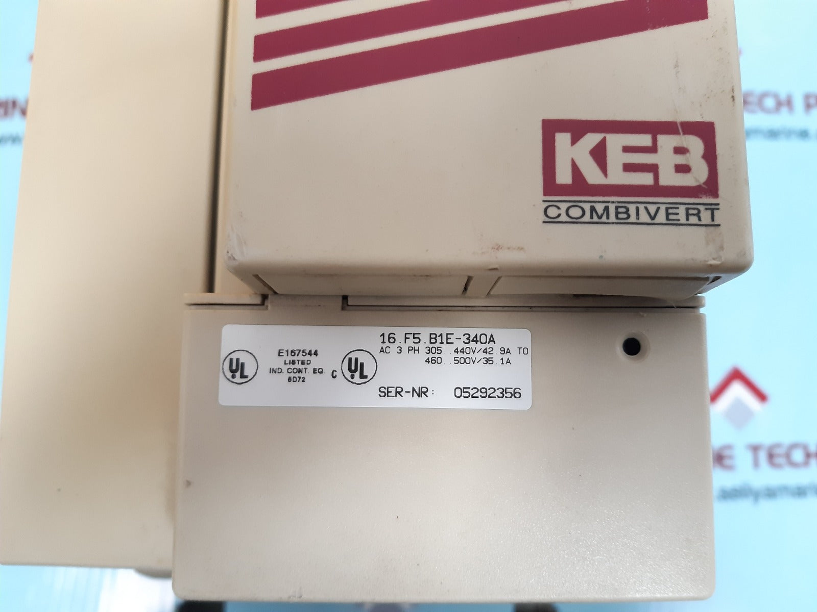 Keb combivert 16.f5.b1e-340a power inverter 