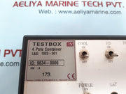 Lanng & stelman 1523-001 4 pole container testbox