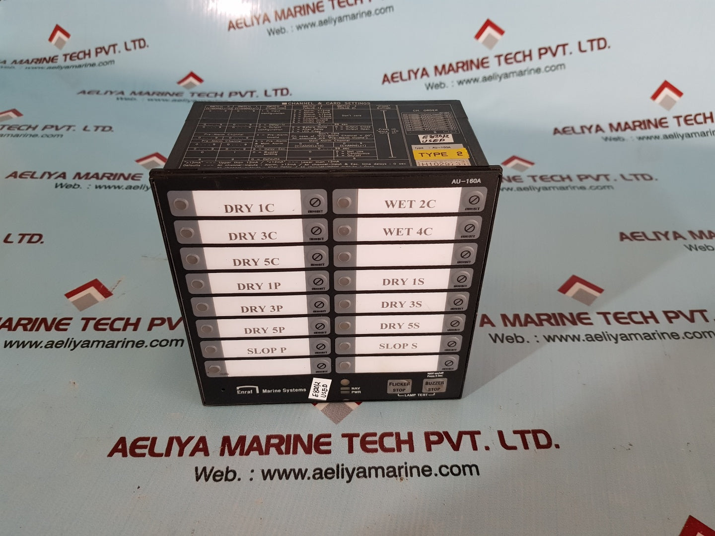 Enraf au-160a alarm panel type 2