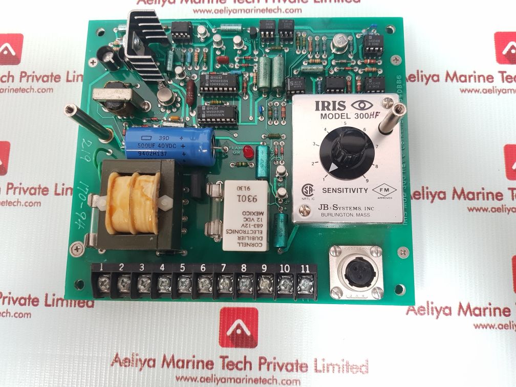 Iris Mod 300 Rev.C Printed Circuit Board – Aeliya Marine