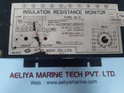 Toyo keiki is-3 insulation resistance monitor 200-230v 50/60hz