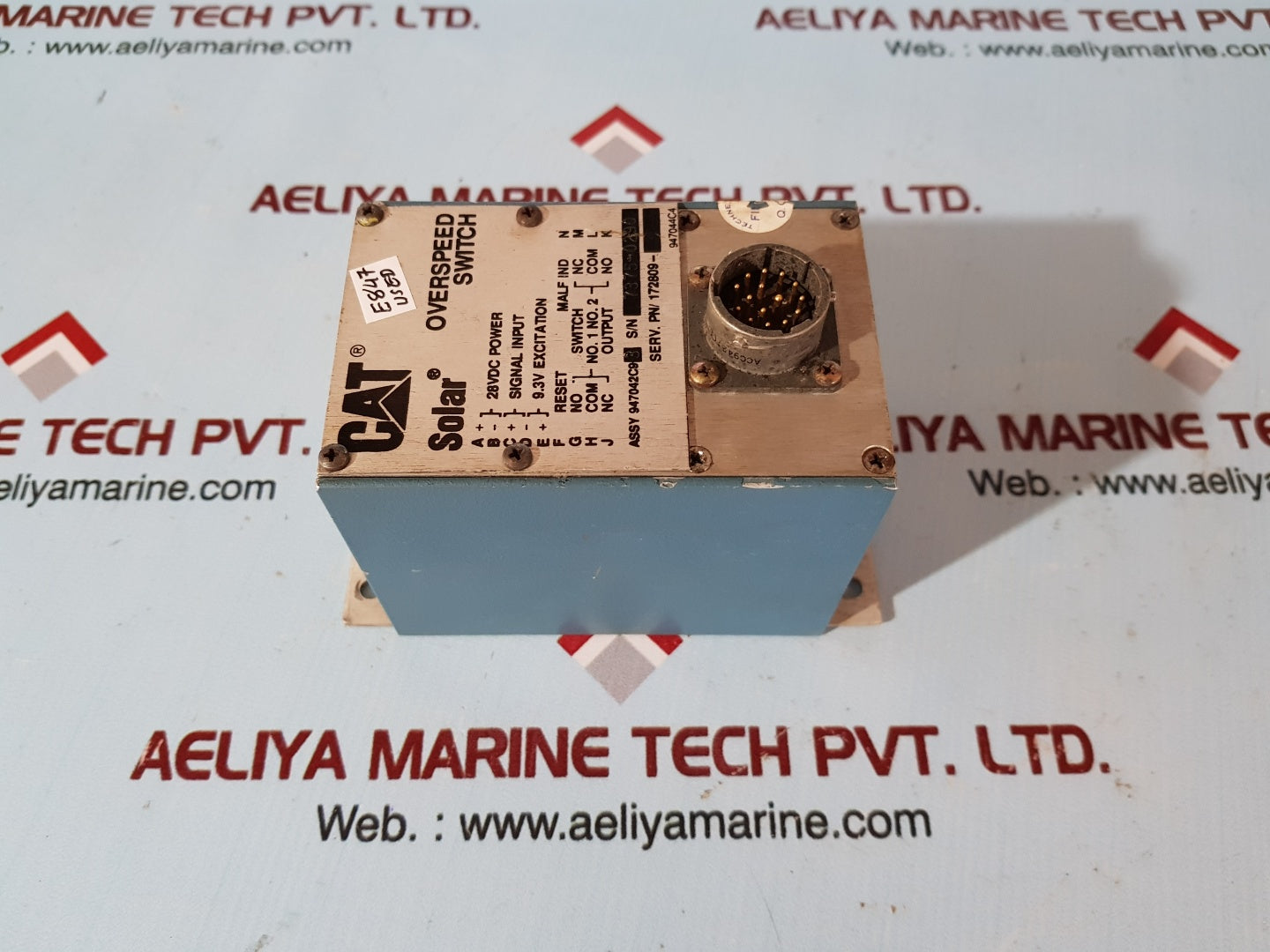 Cat solar 947042c9-8 overspeed switch 172809-0