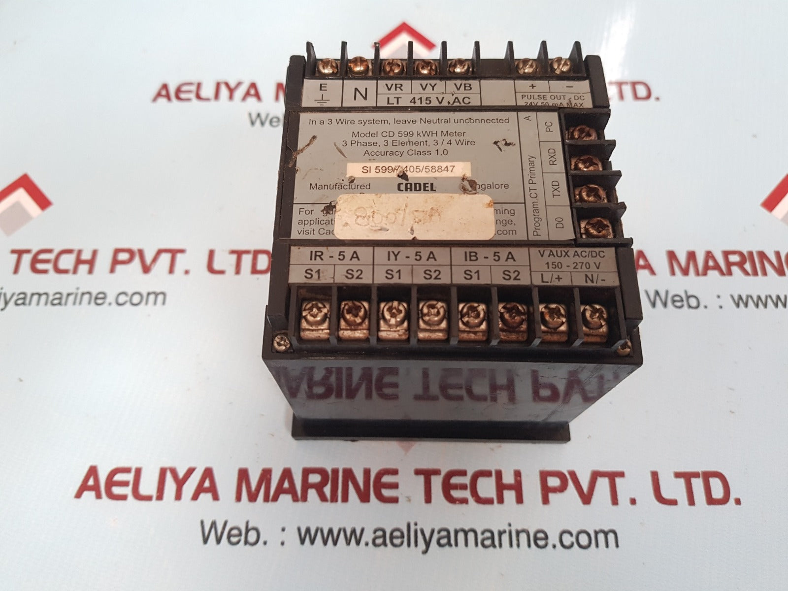 Cadel cd 599 kwh meter