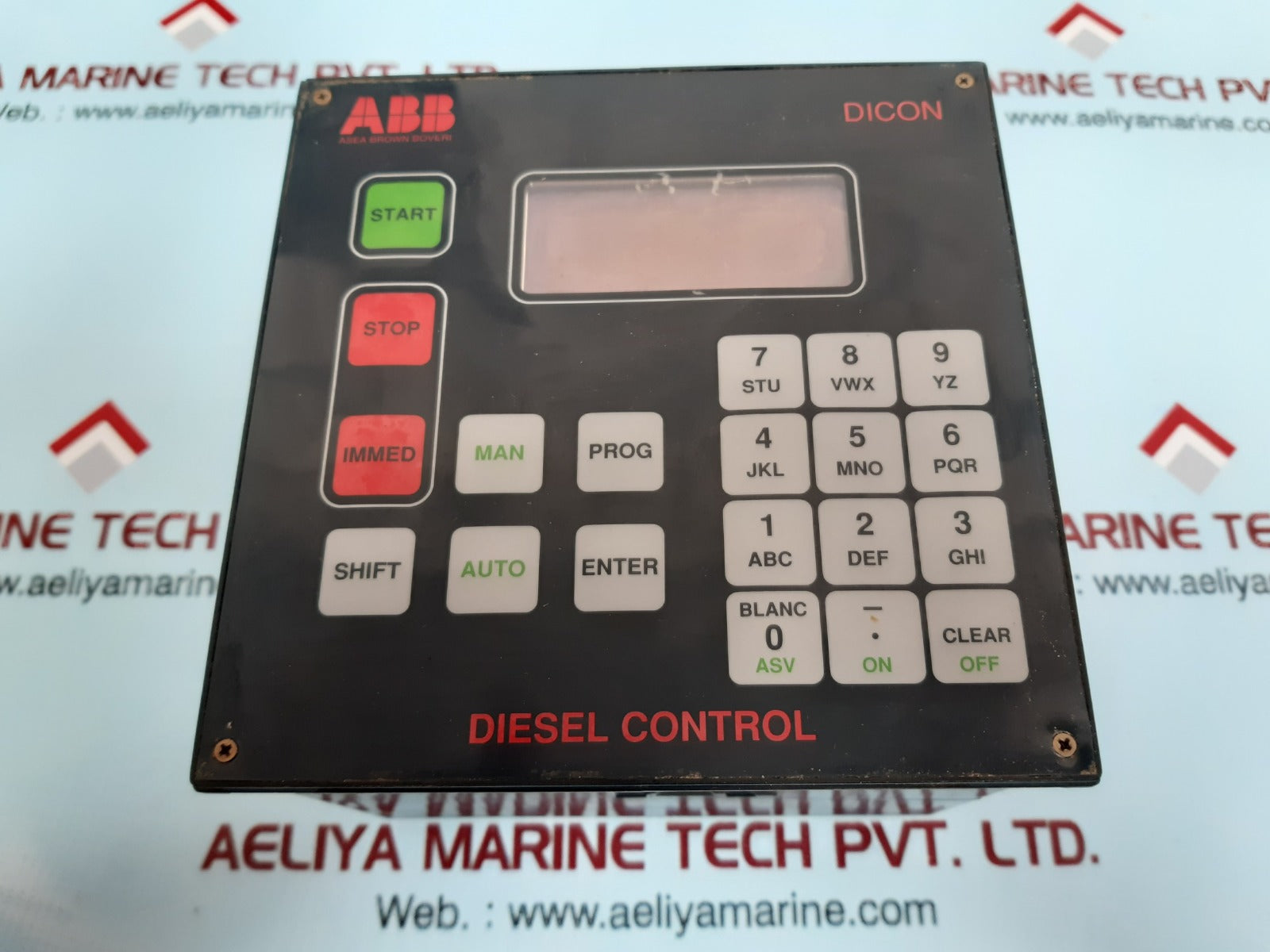 Abb dicon cma 112 diesel control display unit 