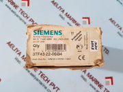 Siemens 3tf4322-0bb4 contactor