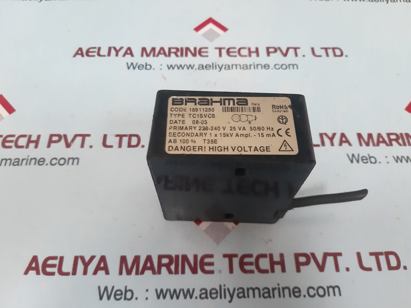 Brahma tc1svcs ignition transformer