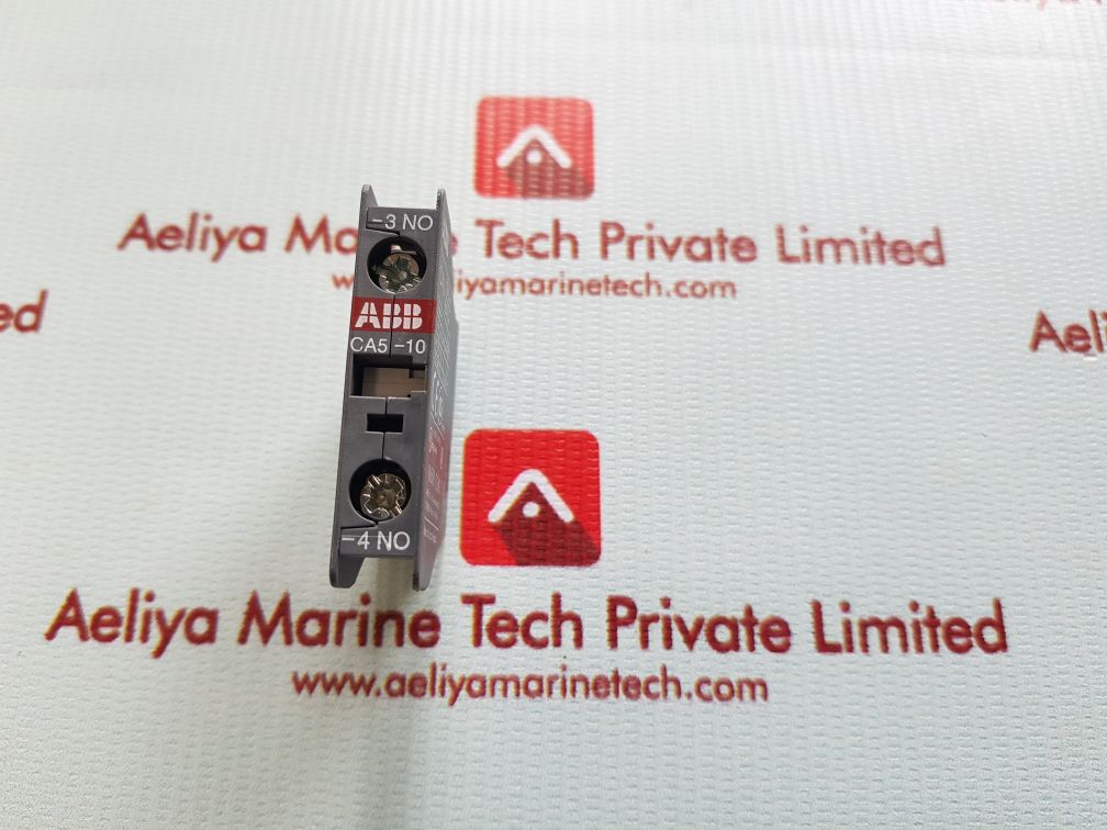 Lot Of 6X Abb Ca5-10 Auxiliary Contact Block