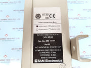 Sam Electronics Vs 3034 Interconnection Box Ac 60/50Hz 230/115V