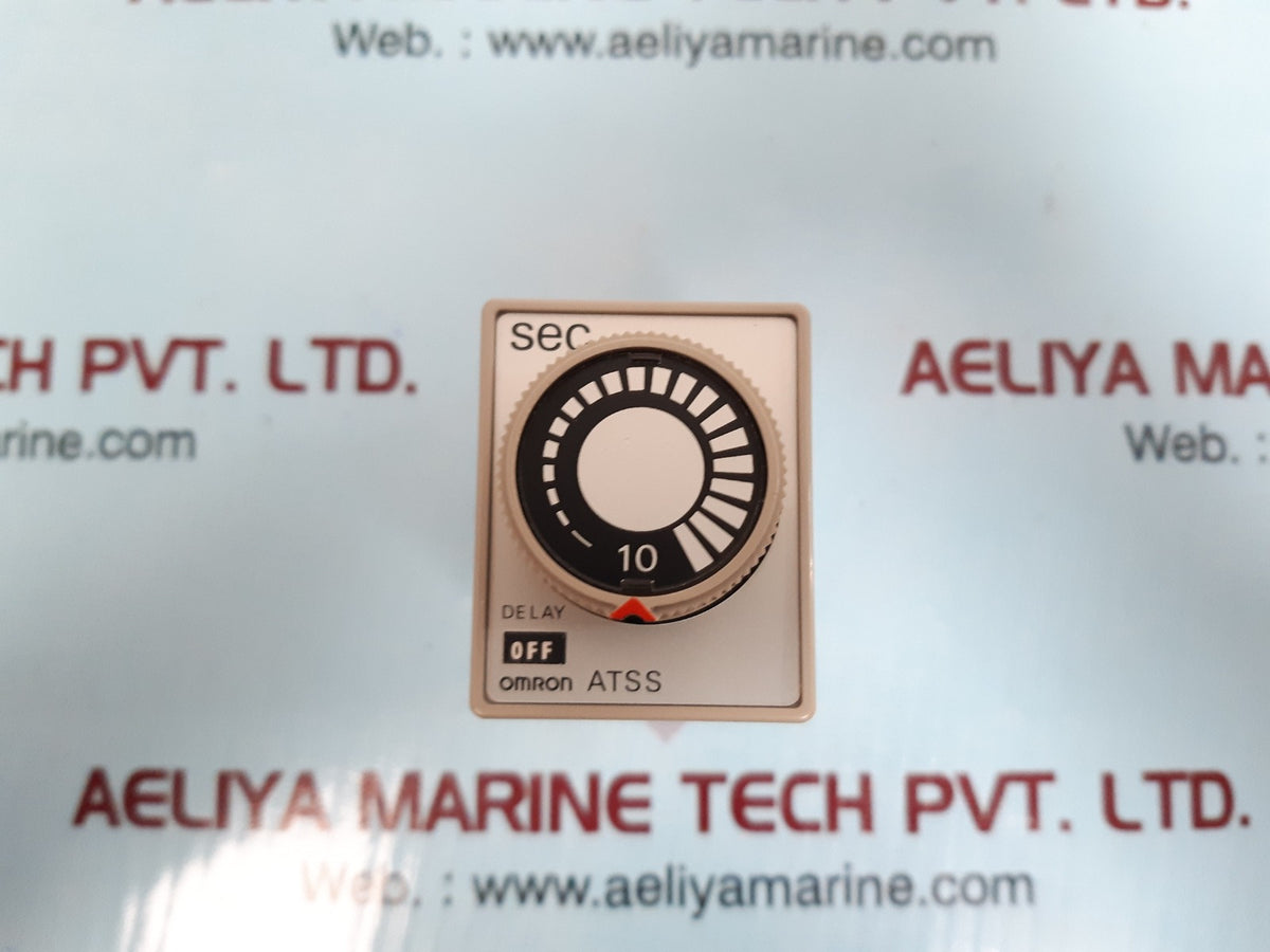 Omron Atss Timer 10S,5A 125Vac,3A 250Vac On Delay Off Delay Contact