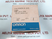 Omron H3Cr-a-315 Timer 24Vdc/Ac 50/60Hz Contact 5A 250Vac