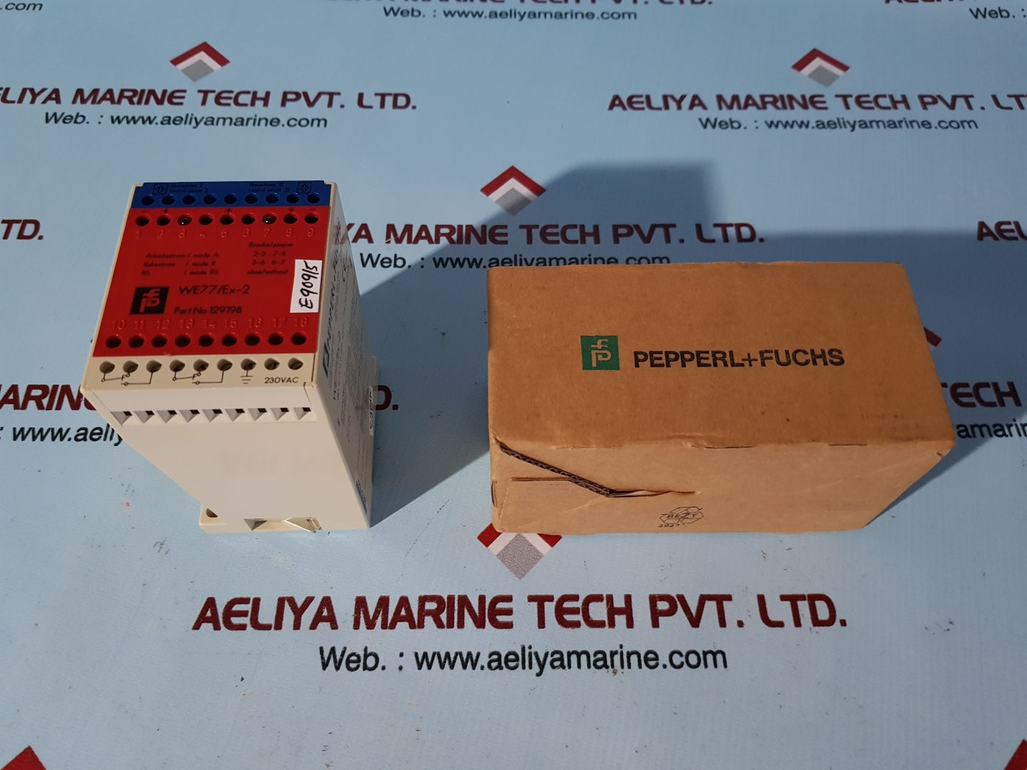 Pepperl+fuchs we77/ex-2 switch isolator 129198