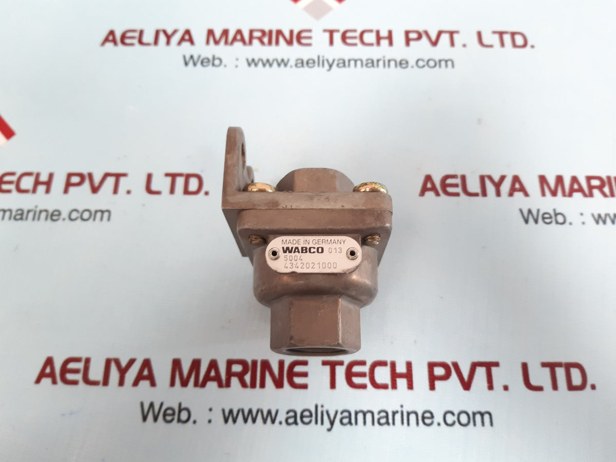 Wabco 4342021000 Pneumatic Quick Release Double Check Valve – Aeliya Marine