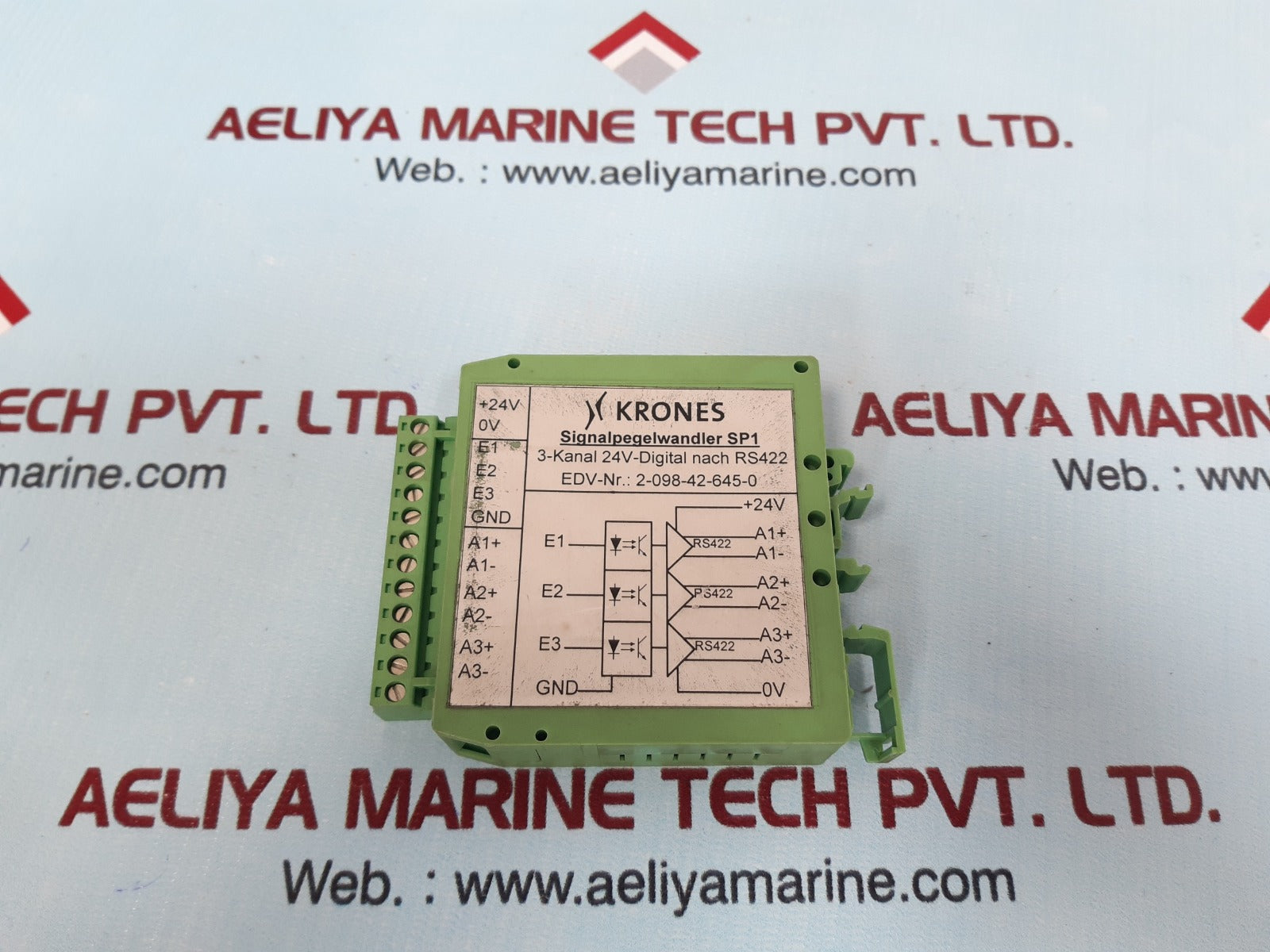 Krones 2-098-42-645-0 Signal Level Converter 24V-digital Nach Rs422