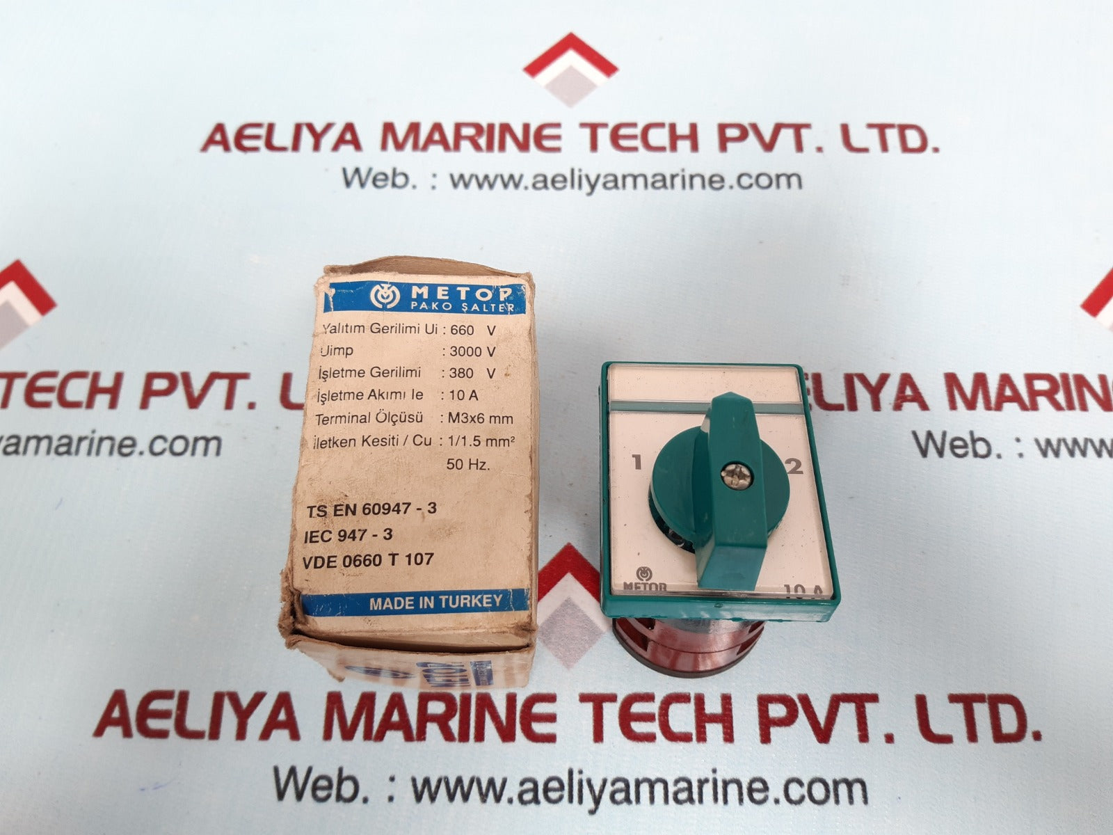 Metop Mt 028 10A 2Phase Pole Switch Uimp 3000V