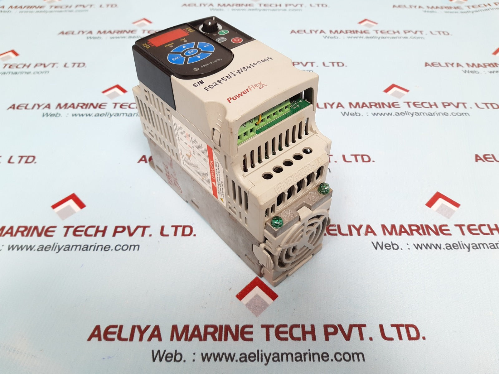 Allen Bradley 22F-d2P5N113 Ser.A Power Flex 4M Ac Drive 0.75Kw/1.0Hp