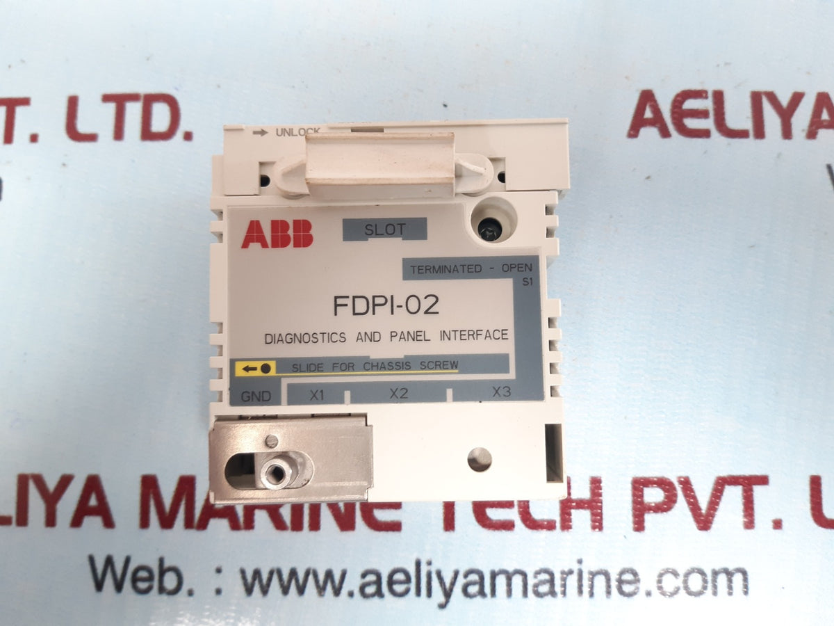 Abb fdpi-02 diagnostics and panel interface – Aeliya Marine