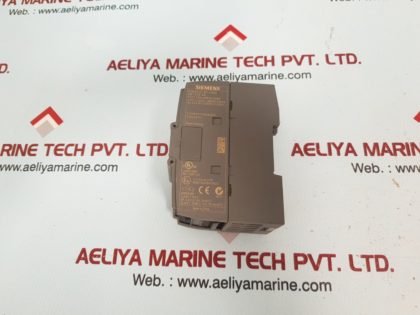 Siemens sm 1232 analog output module 6es7 232-4hb30-0xb0