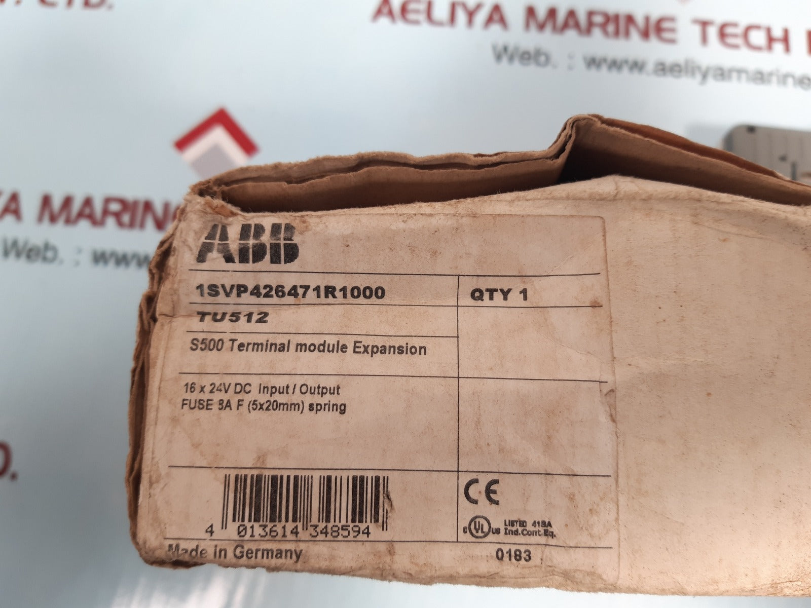 Abb Tu512 S500 Terminal Expansion Module 1Svp426471R1000