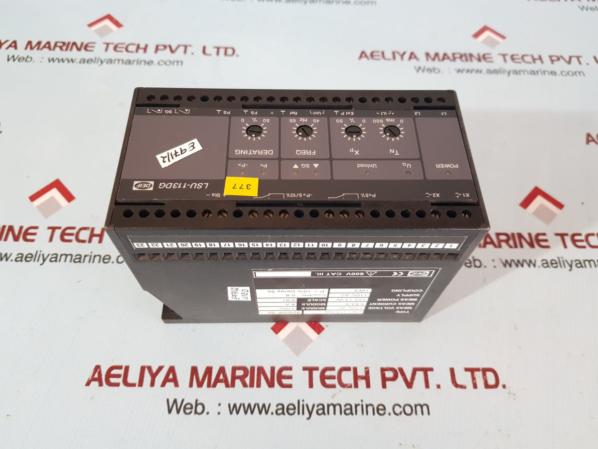 Deif Lsu-113Dg 803008.50 Load Sharing Unit – Aeliya Marine