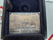 smiths three speed ranges meter