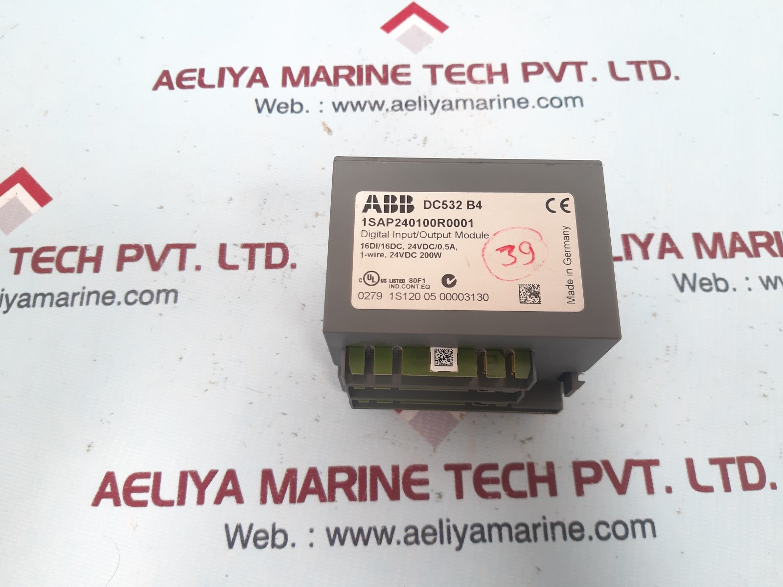 Abb Dc532 B4 Digital Input/Output Module Up 24Vdc 200W