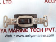 Set of 3x Arrow hart brown double pole ac switch