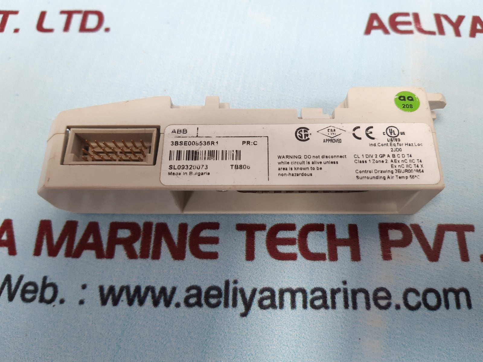 Abb Tb806 3Bse008536R1 Bus Outlet Module Cable Adapter