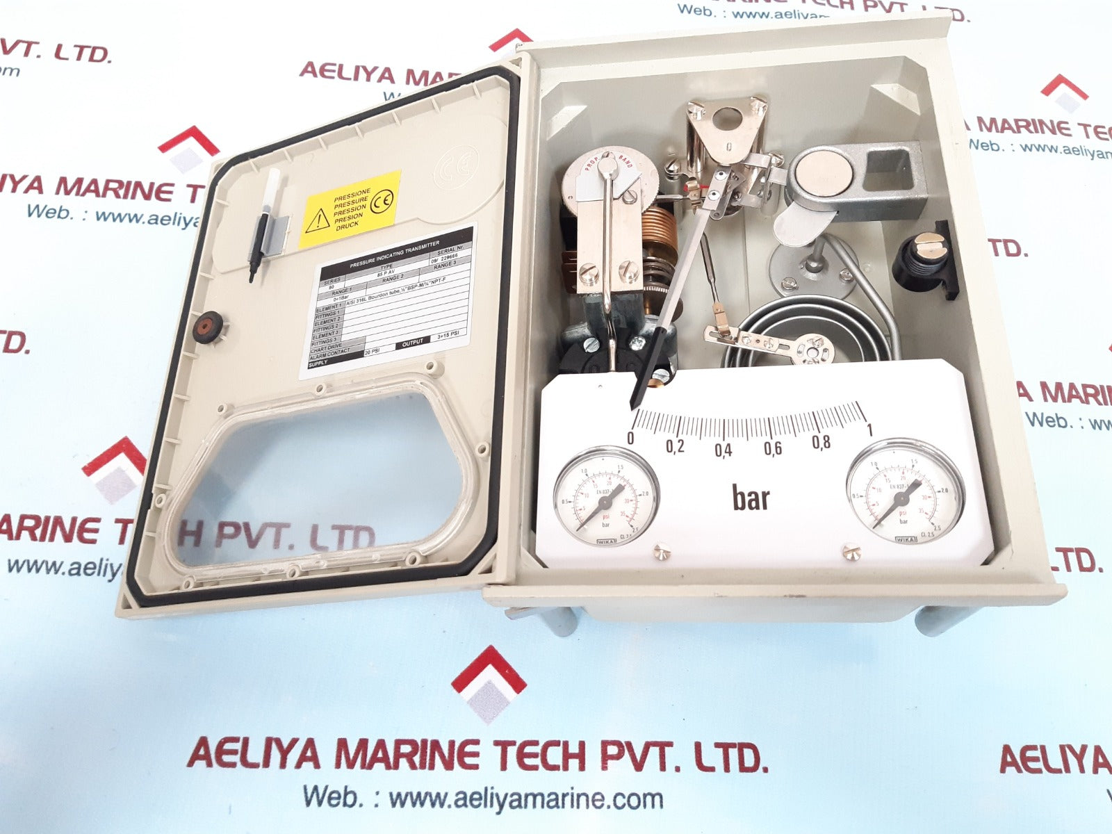 Omc 85 p av series 80 pressure indicating transmitter