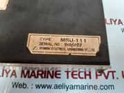 Hyundai msu-111 heem-2 motor auto control unit