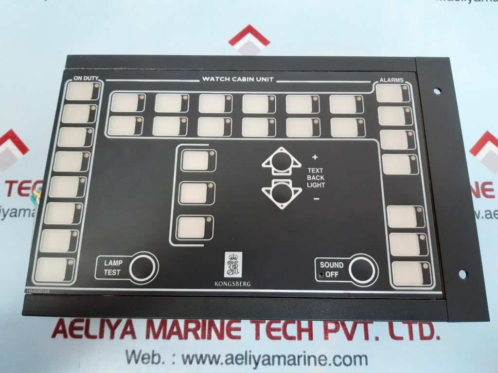 Kongsberg 8100262 watch cabin unit – Aeliya Marine