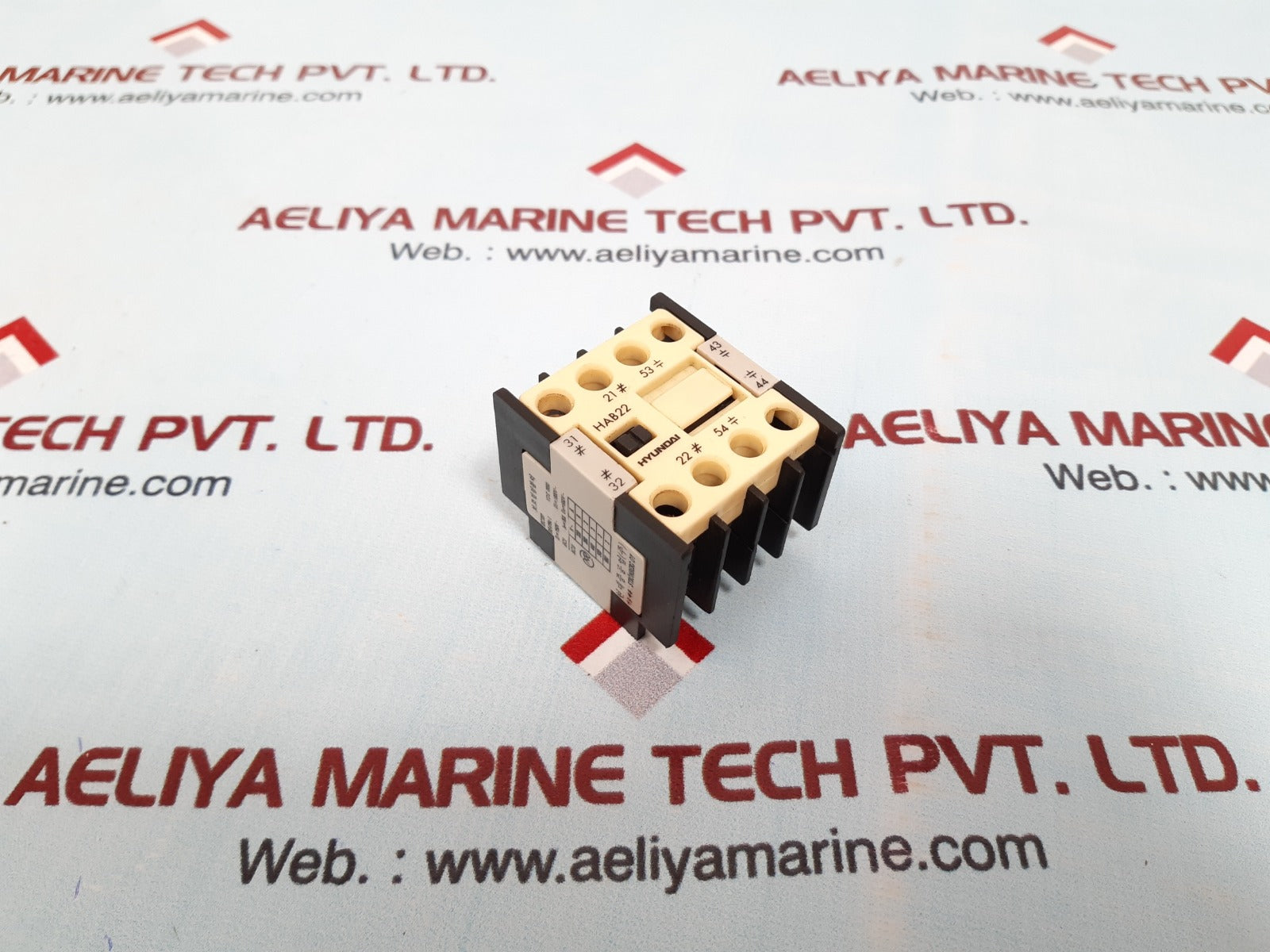 Hyundai Hab22 Auxiliary Contact Block 1000V 16A