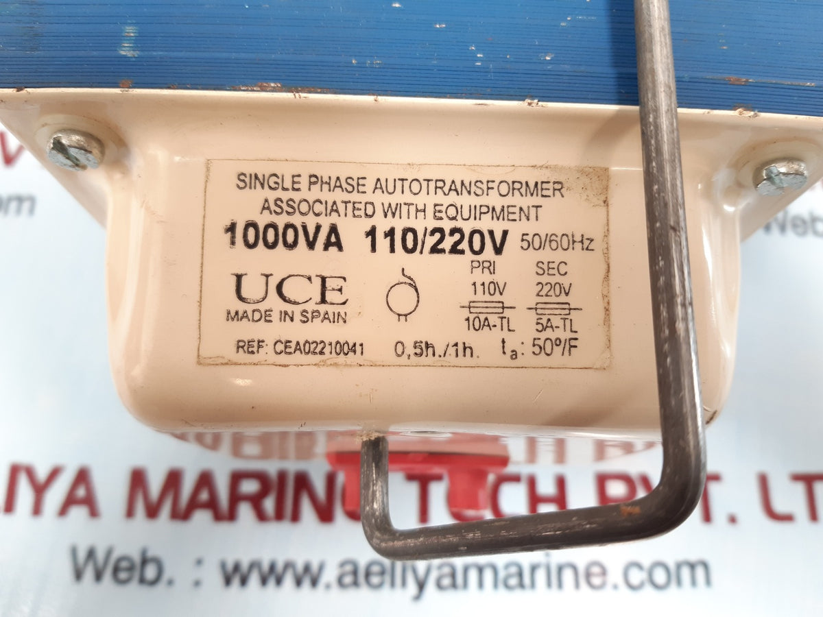 UCE Single Phase Autotransformer 1000VA 110/220V 50/60Hz