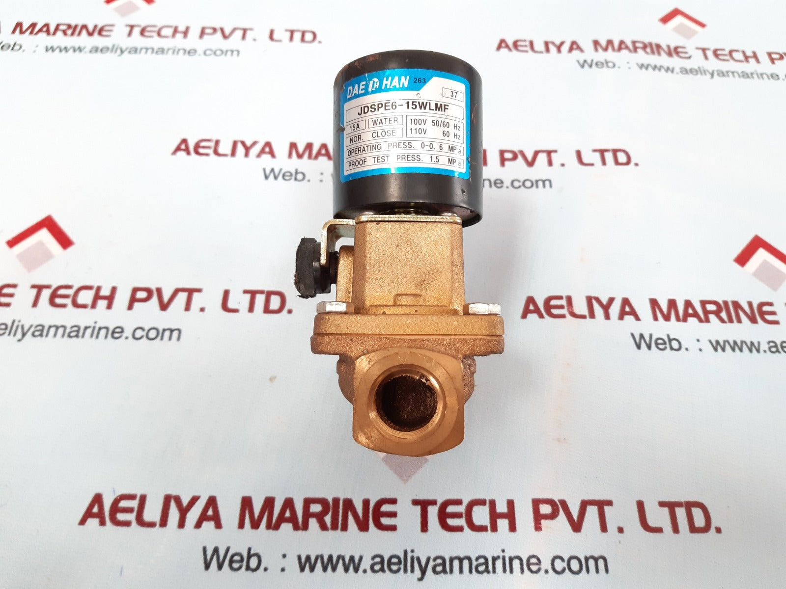 Daehan jdspe6-15wlmf solenoid valve 100v 50/60hz 110v 60hz