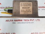E2v technologies mg5223f eev magnetron