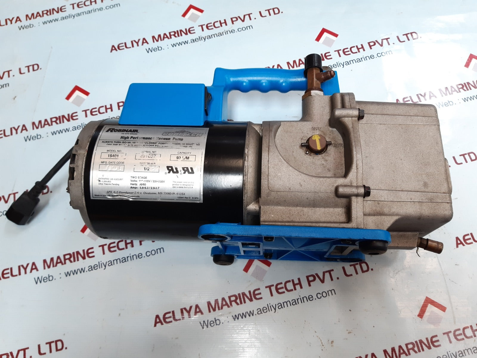 Robinair 15401 High Performance Vacuum Pump C55Jxhje-4071