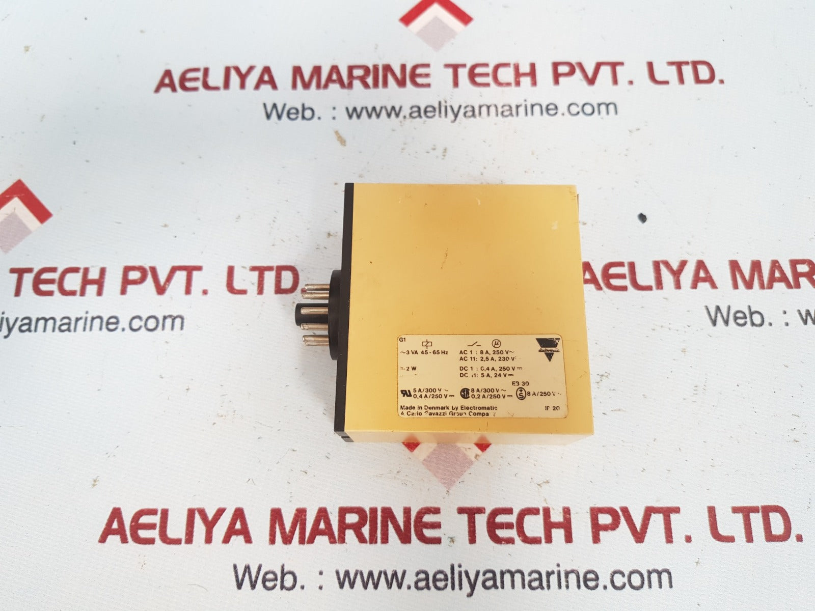 Electromatic S 110 166 230 Automatic Start Combi Timer 230V~ 50/60 Hz