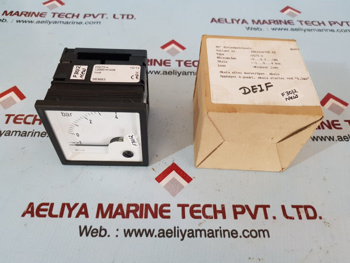 Deif dq72-x meter 1 to 4bar 