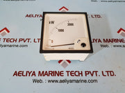 Crompton megacon pq96c watt meter 