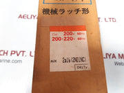 Fuji electric sh-4/sz-v200 contactor