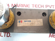 Rotex Vaf-214 Orifice Spool Solenoid Valve Ac 110 V 50Hz 6W