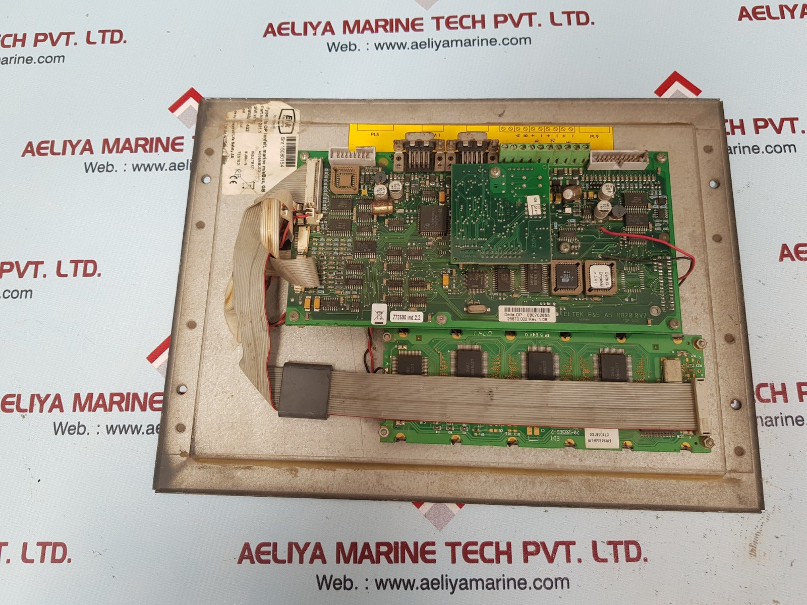 Eltek Delta-op 51261.1/251261.1 Fire And Safety Alarm Control Panel
