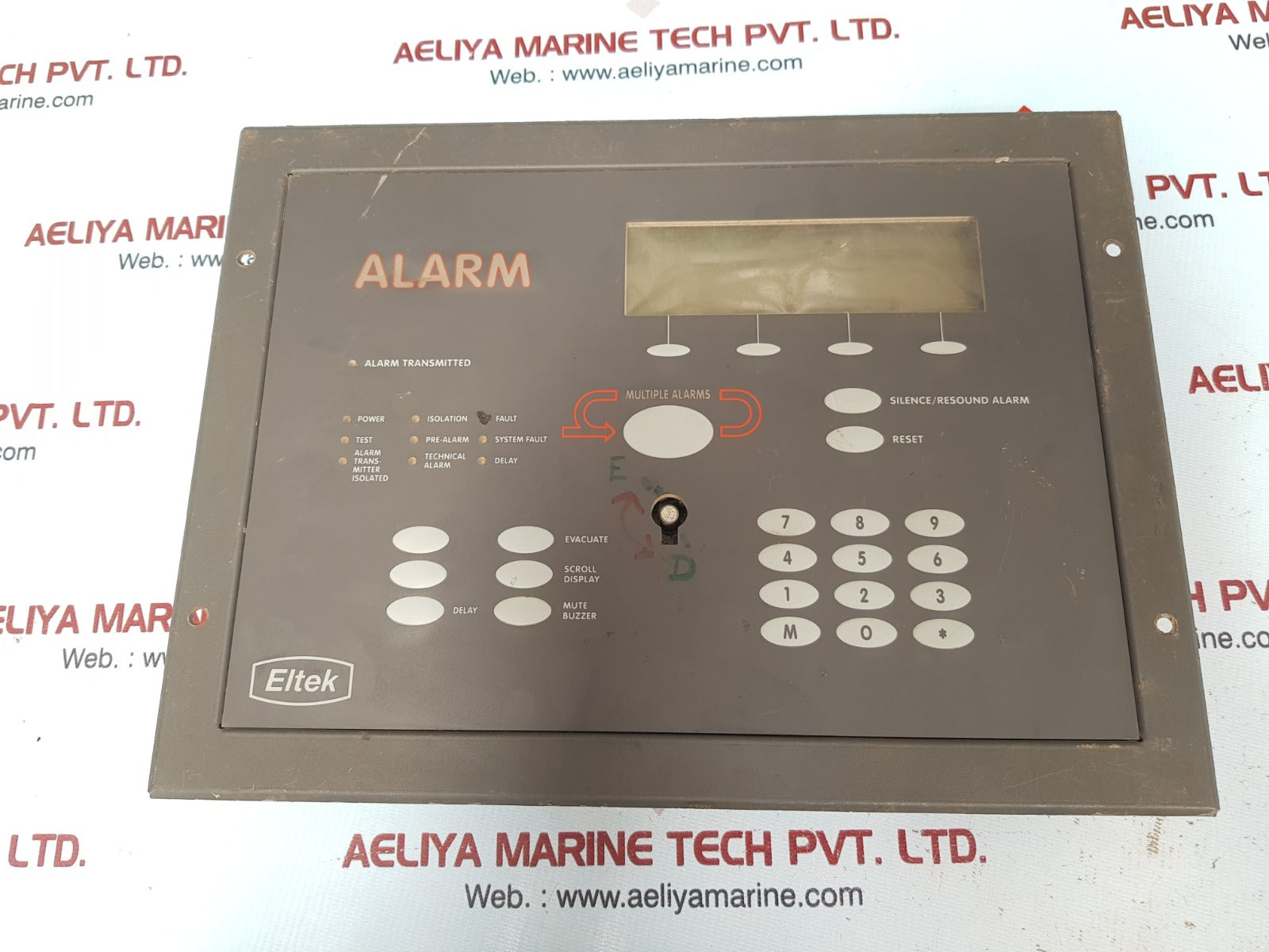 Eltek Delta-op 51261.1/251261.1 Fire And Safety Alarm Control Panel