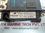 Piller 00.4.492.0952 B Generator Voltage Regulator