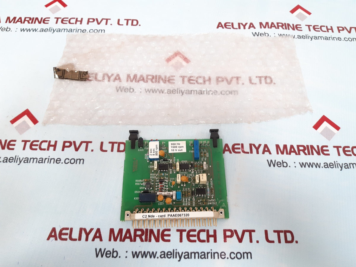 Wartsila C2 Nde-card Paae067320 Speed Measure System Card – Aeliya Marine
