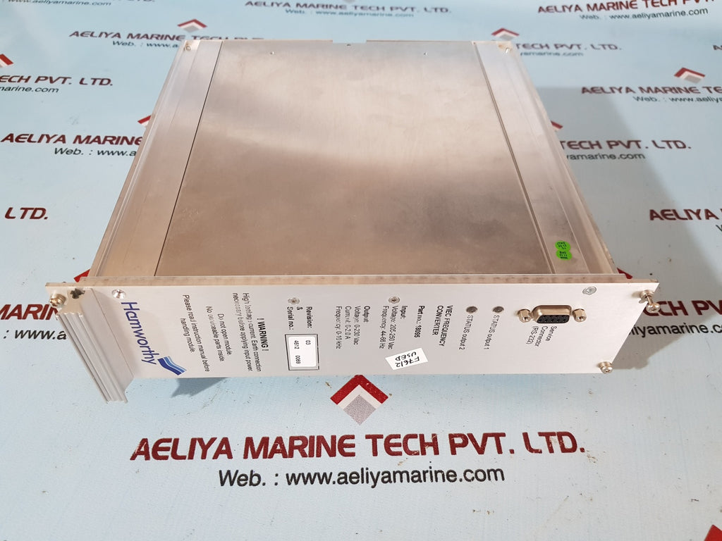 Hamworthy 18095 viec frequency converter – Aeliya Marine