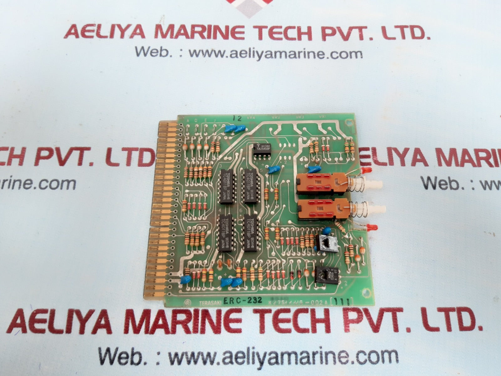 Terasaki Erc-232 Printed Circuit Board K/751/115-002A