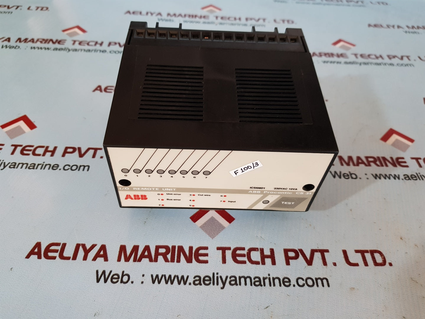 Abb cs31 icsi08d1 i/o remote unit 230vac 10va